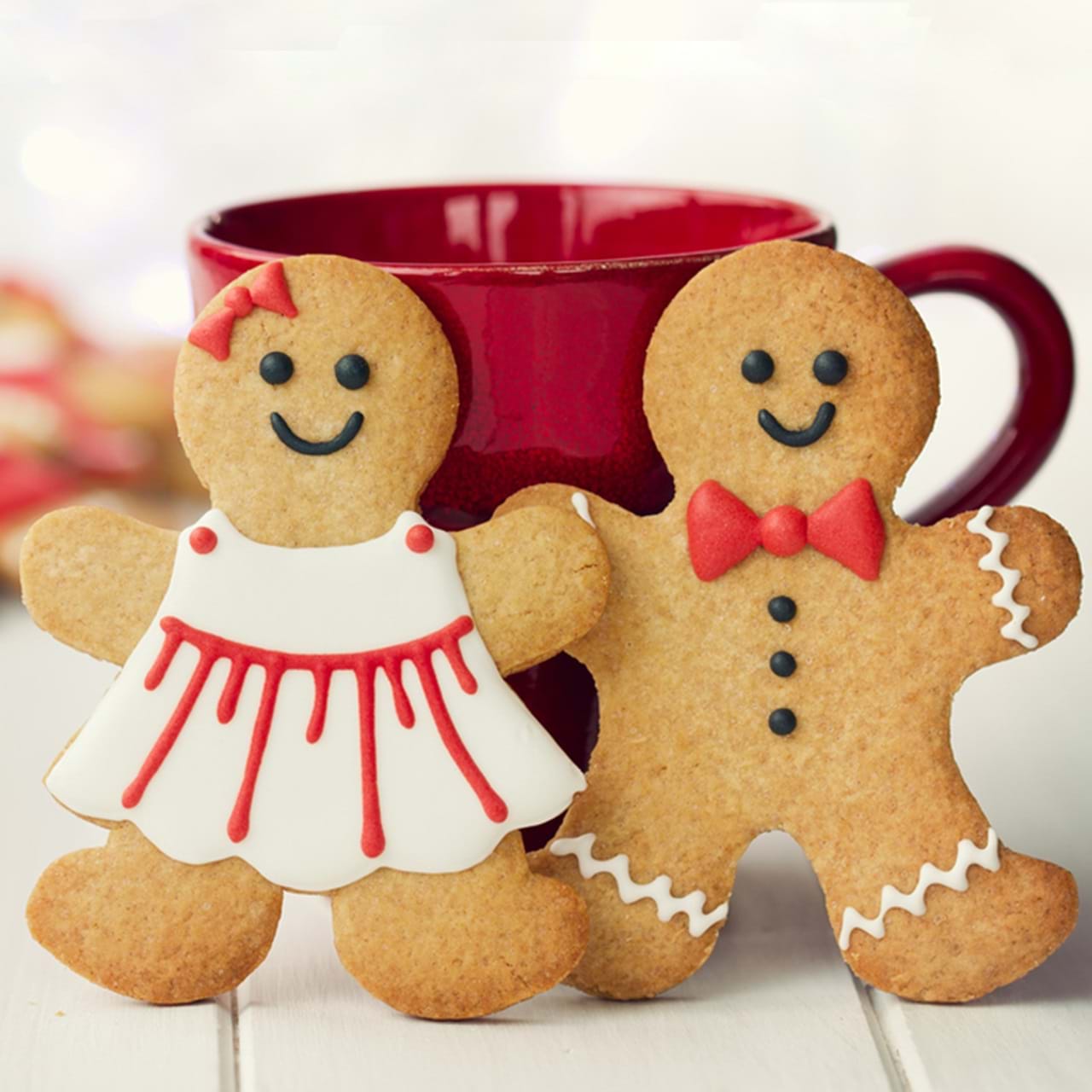 Gingerbread Smile Cookie Photo