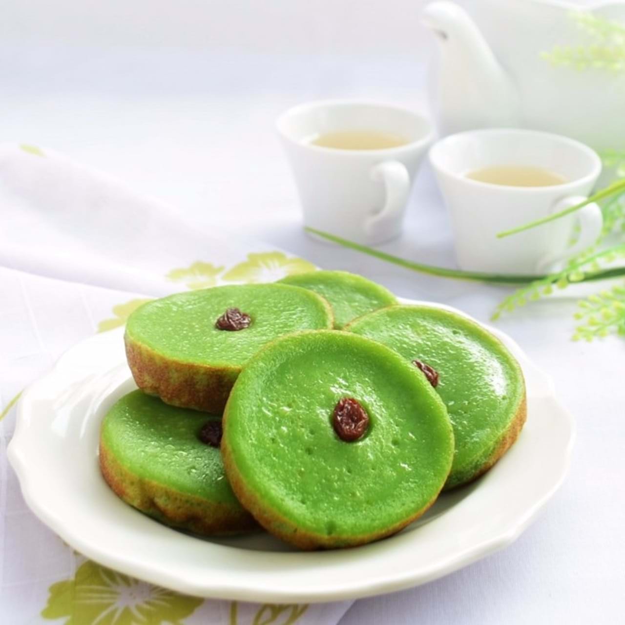 Kue Lumpur Green Tea Photo
