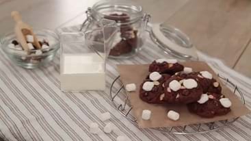 Marshmallow Choco Cookies