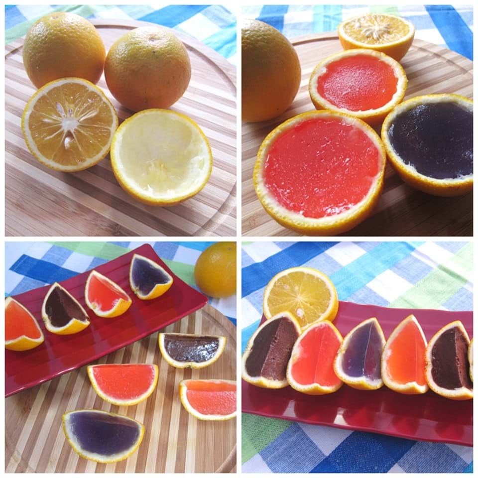 Orange Jelly Warna Warni