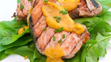 Salmon Mustard Panggang