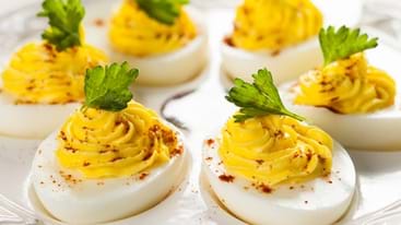 Telur Isi Kuning Cantik Photo