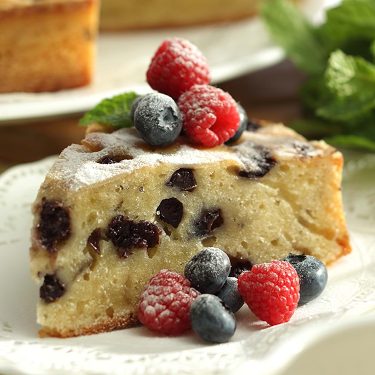 Blueberry Cake Photo