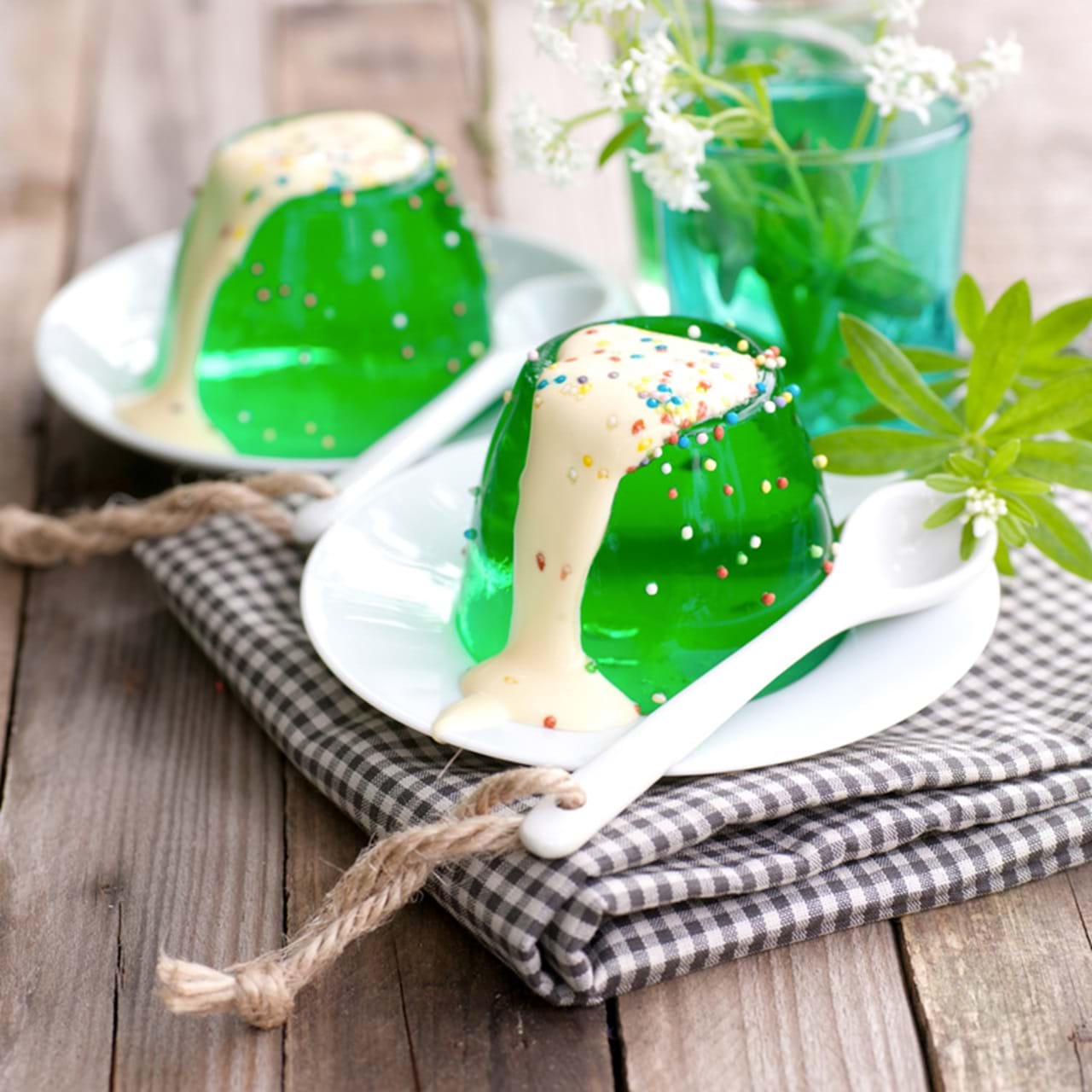 Melon Coconut Jelly Photo