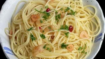 Spaghetti Aglio Olio Photo