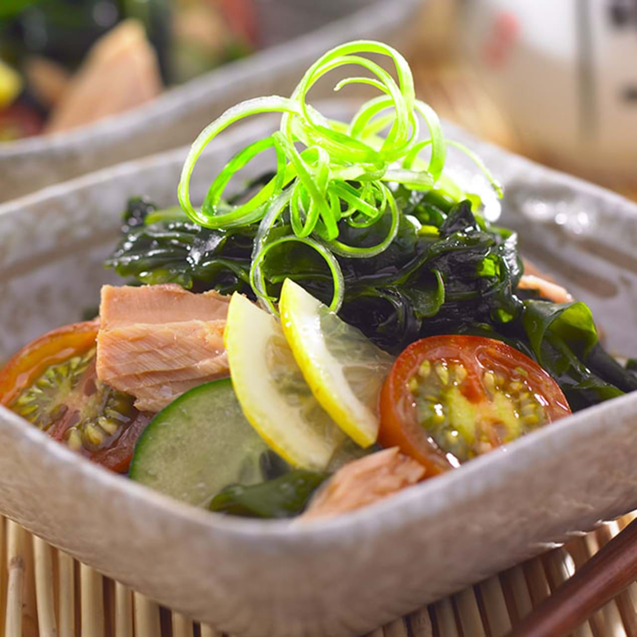 Wakame and Tuna Salad Photo
